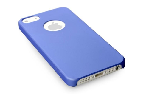 CUSTODIA PROTETTIVA PER IPHONE 5 5C 5S SE COLORE BLU